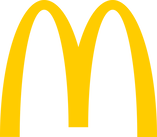 The McDonald's logo is a capital letter 